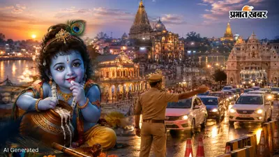 Janmashtami Traffic: आज मथुरा-वृंदावन जाने से पहले जान लें पार्किंग और नो-एंट्री रूट, वरना कट जाएगा चालान, देखें पूरी लिस्ट...