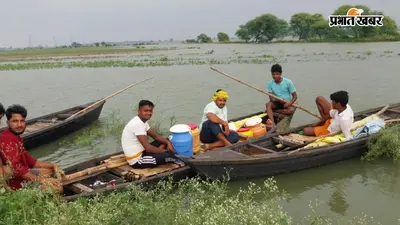 शाहपुर दियारा की लाइफ लाइन शाहपुर-कारनामेपुर सड़क पर वाहनों का आवागमन लगभग बंद, 2 फीट तक पानी, मुख्यालय से संपर्क टूटा