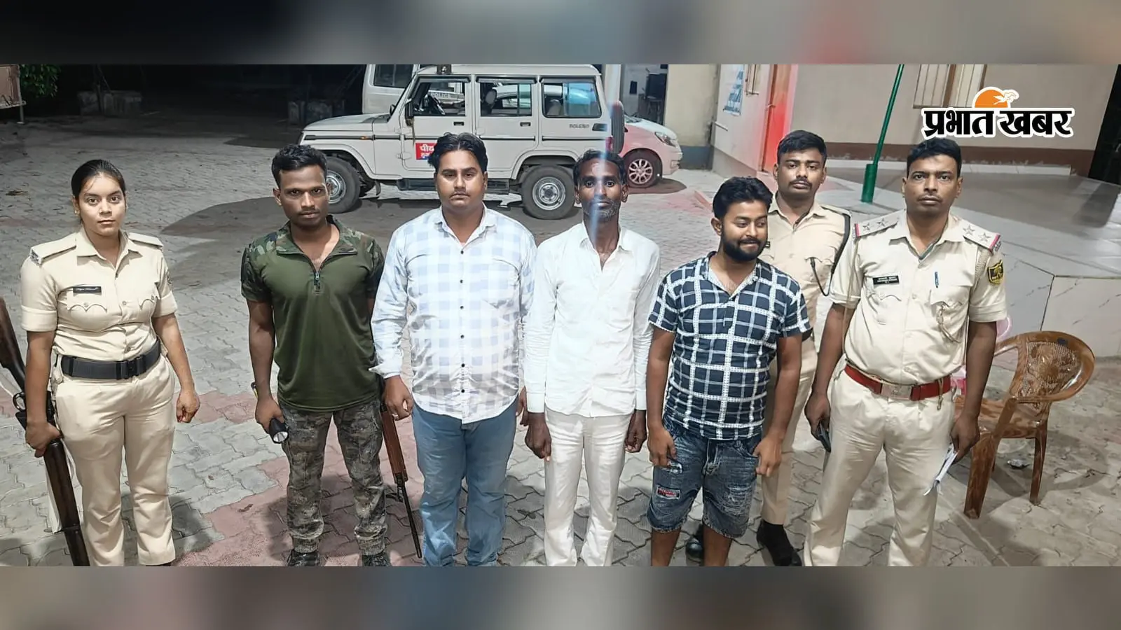 पुलिस हमला कांड: डीजे जांच विवाद में पिता-पुत्र समेत तीन आरोपी गिरफ्तार, भेजे गए जेल