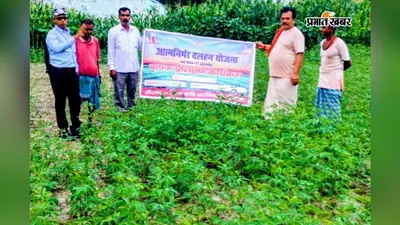 सीवान के बड़हरिया में अरहर की खेती पर किसानों को प्रशिक्षण, कीट और रोगों से बचाव की बताई तकनीक