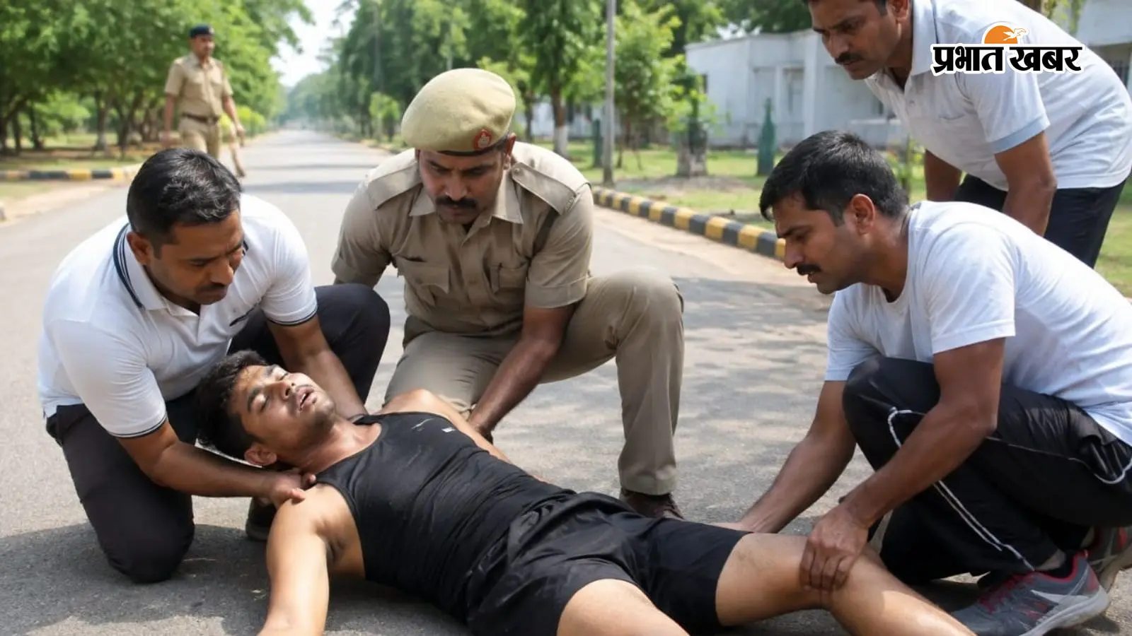 वर्दी का सपना रह गया अधूरा, पुलिस लाइन में दौड़ते-दौड़ते 23 वर्षीय युवक की मौत, जाने पूरी खबर