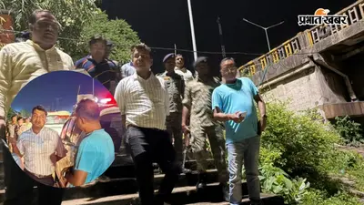 सोन नदी के बढ़े जलप्रवाह के बीच डीएम ने डेहरी क्षेत्र का किया निरीक्षण