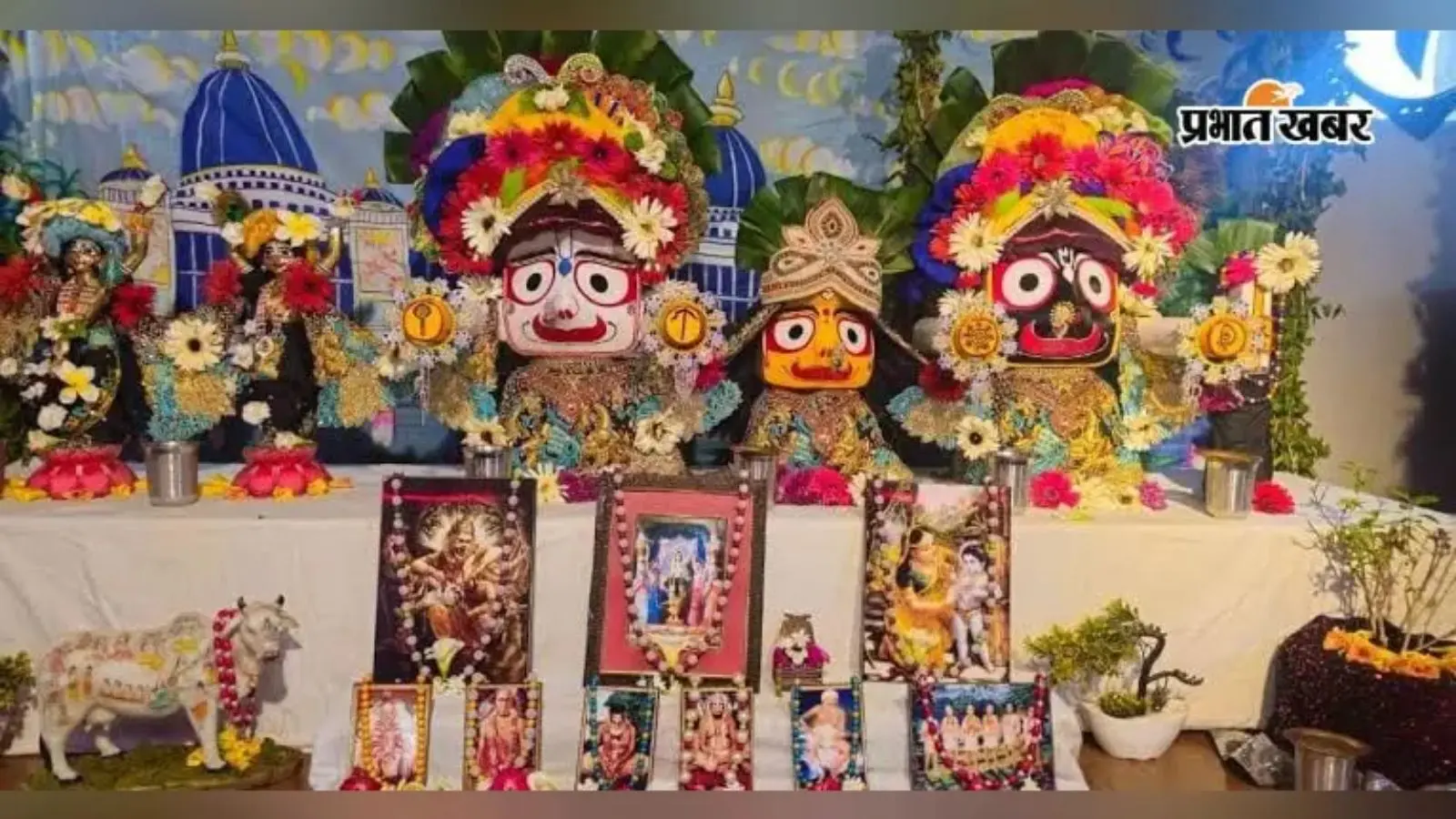 कृष्ण जन्माष्टमी पर भक्ति में डूबा कैमूर, आधी रात गूंजे शंख-घंटियों के स्वर