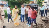 कमलनाथनगर में 1.07 करोड़ से सड़क-नाला निर्माण शुरू, महापौर गरिमा ने निरीक्षण कर डीएम का जताया आभार