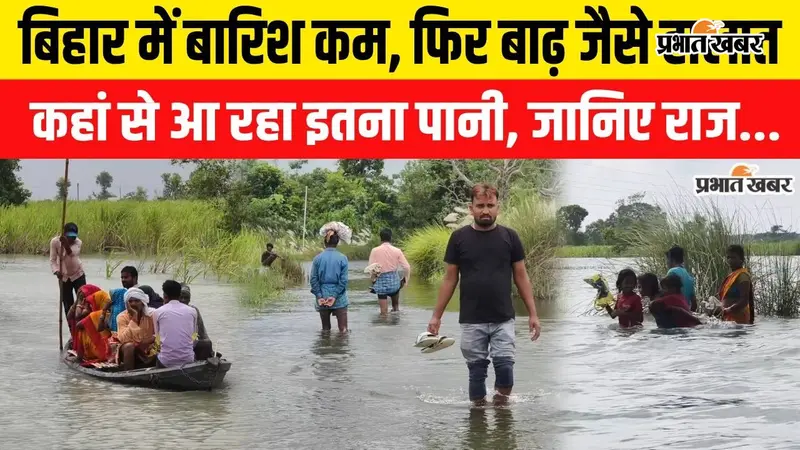 Watch VIDEO: बिहार में बारिश कम फिर भी गंगा-गंडक-कोसी उफान पर, नेपाल और हिमालय की पानी बढ़ा रहा नदियों का जलस्तर