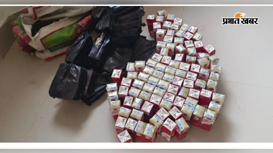 गश्त के दौरान पुलिस के हत्थे चढ़ा शराब तस्कर, 170 पीस व्हिस्की बरामद