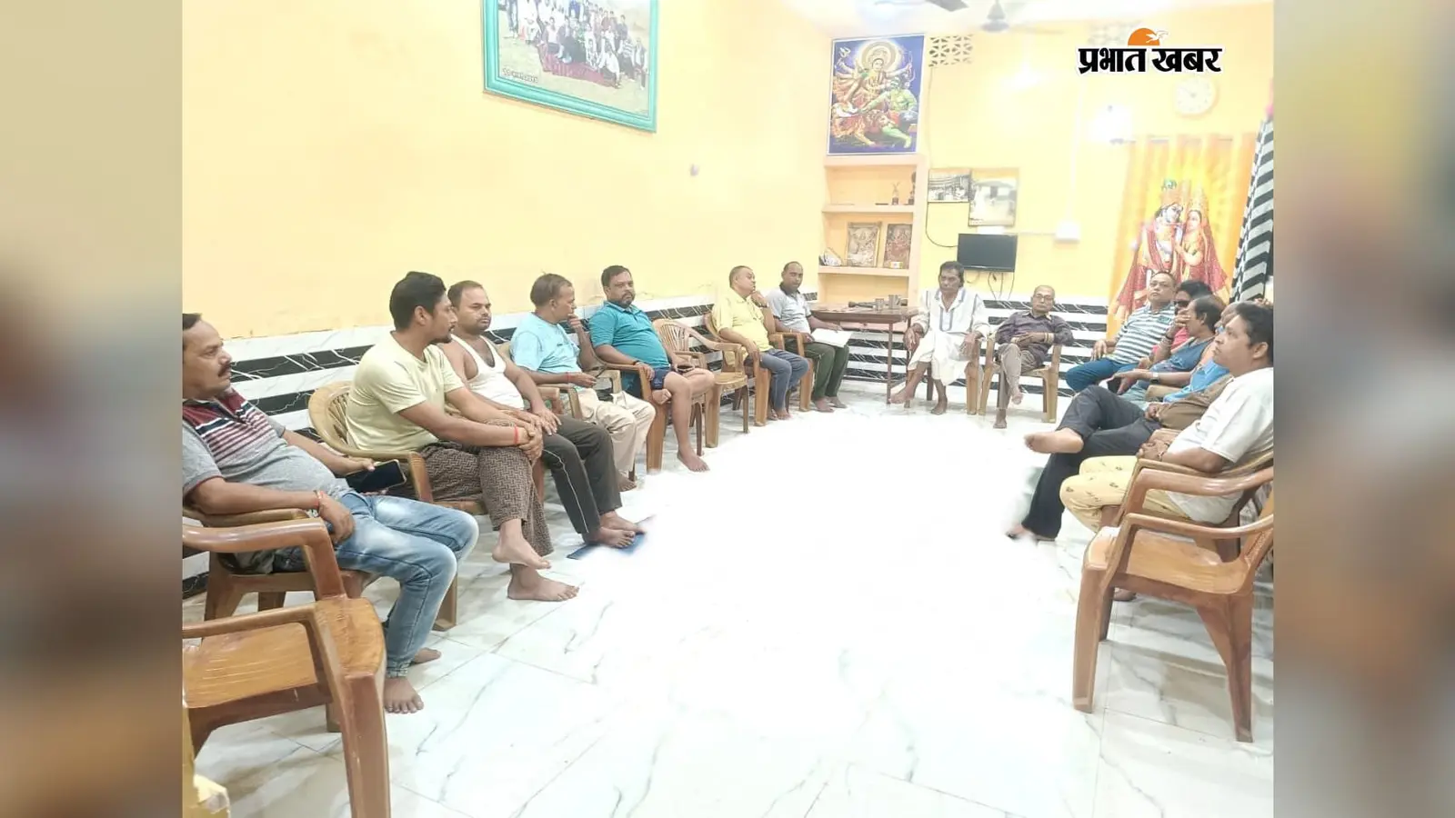 Bokaro News: पेटरवार मठ टोला में सजेगा भव्य दुर्गा पूजा पंडाल, सप्तमी से नवमी तक होंगे सांस्कृतिक कार्यक्रम; रोज डांडिया भी होगा