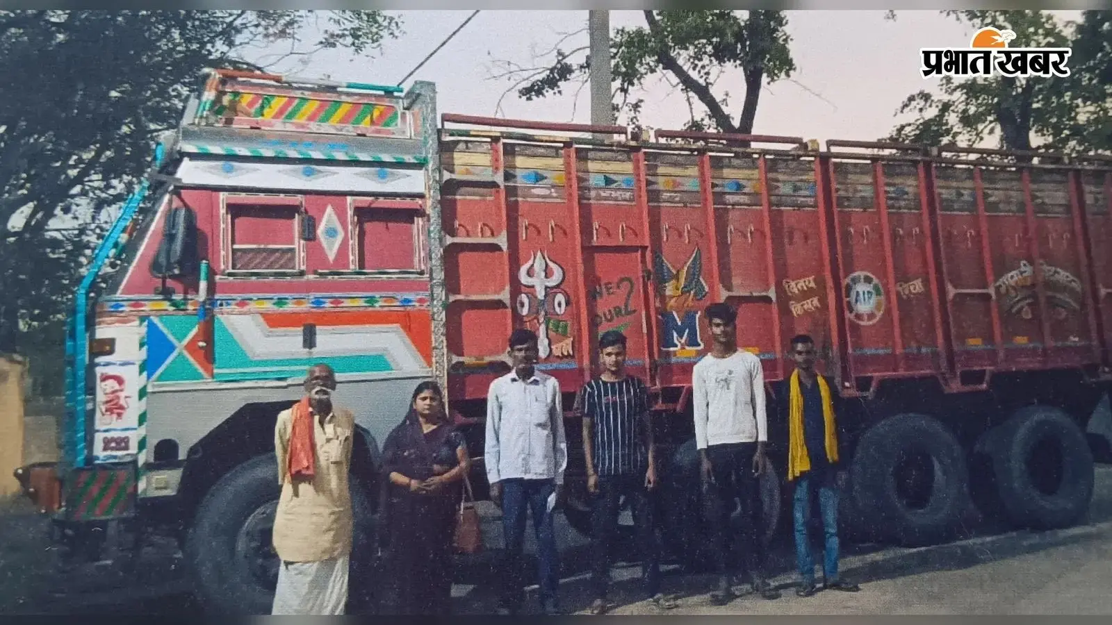 एनएच-319 पर खड़ा ट्रक चोरी, सीसीटीवी में कोचस की ओर जाते दिखा