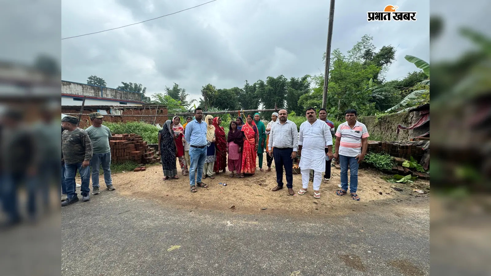रास्ते के लिए जारी विवाद का निकलेगा हल? सखिया में स्थल जांच, आम गैरमजरुआ मिली जमीन