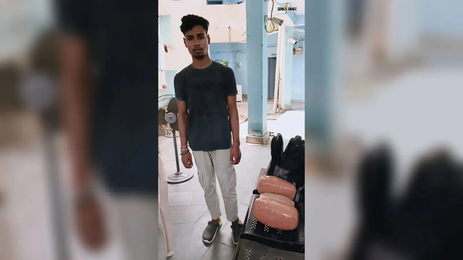 सासाराम में पांच किलो गांजा के साथ तस्कर गिरफ्तार, भेजा गया जेल