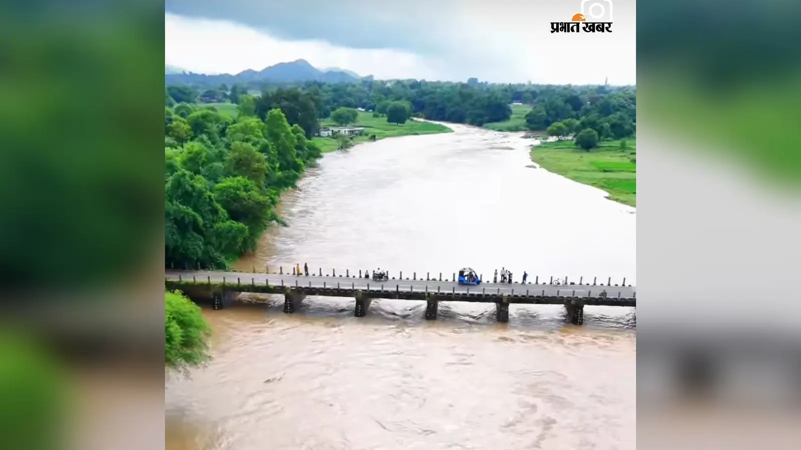 Garhwa News: पंडा नदी में बढ़ा जलस्तर, बाढ़ के बाद केतार के किसानों को सिंचाई और मवेशियों के पानी से राहत