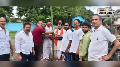 रानीबाजार में गूंजा मां दुर्गा का जयकारा, खूंटा पूजन के साथ ‘मयूर पैलेस’ पंडाल की नींव