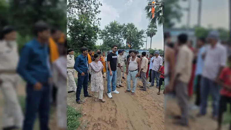 गोपालगंज: धर्मपरसा में महावीरी अखाड़े के रास्ते पर विवाद, प्रशासन ने कराया समाधान
