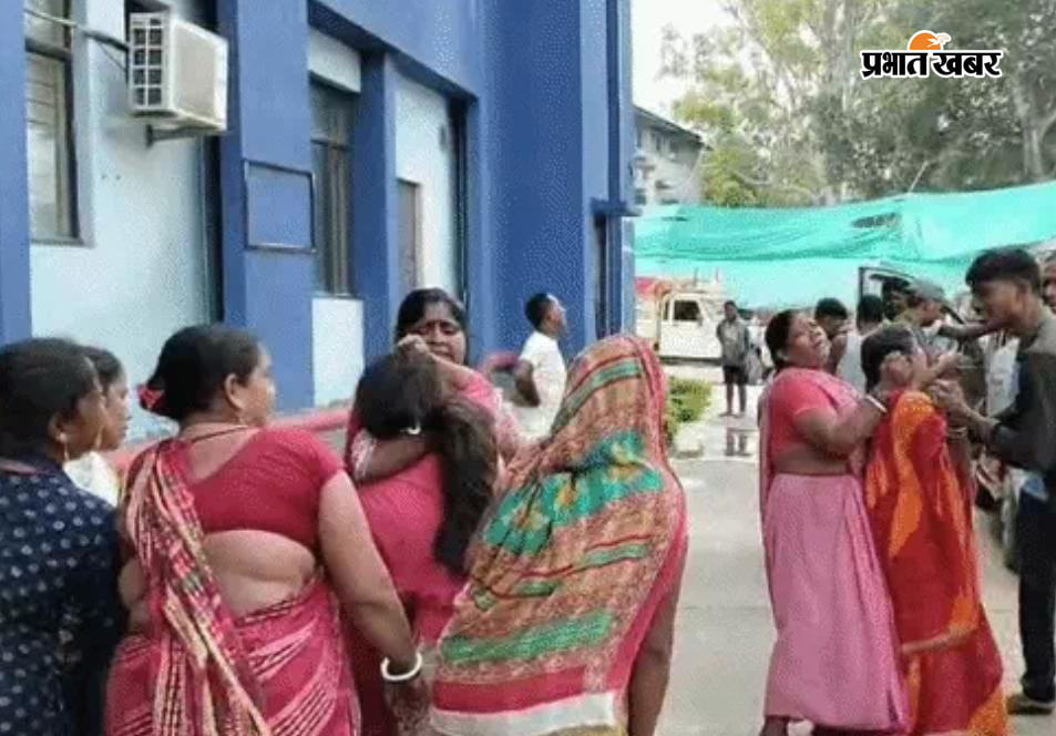 मृतक का फाइल फोटो, रोते बिलखते परिजन, घायल अवस्था में इलाज करते चिकित्सक | Prabhat Khabar Network