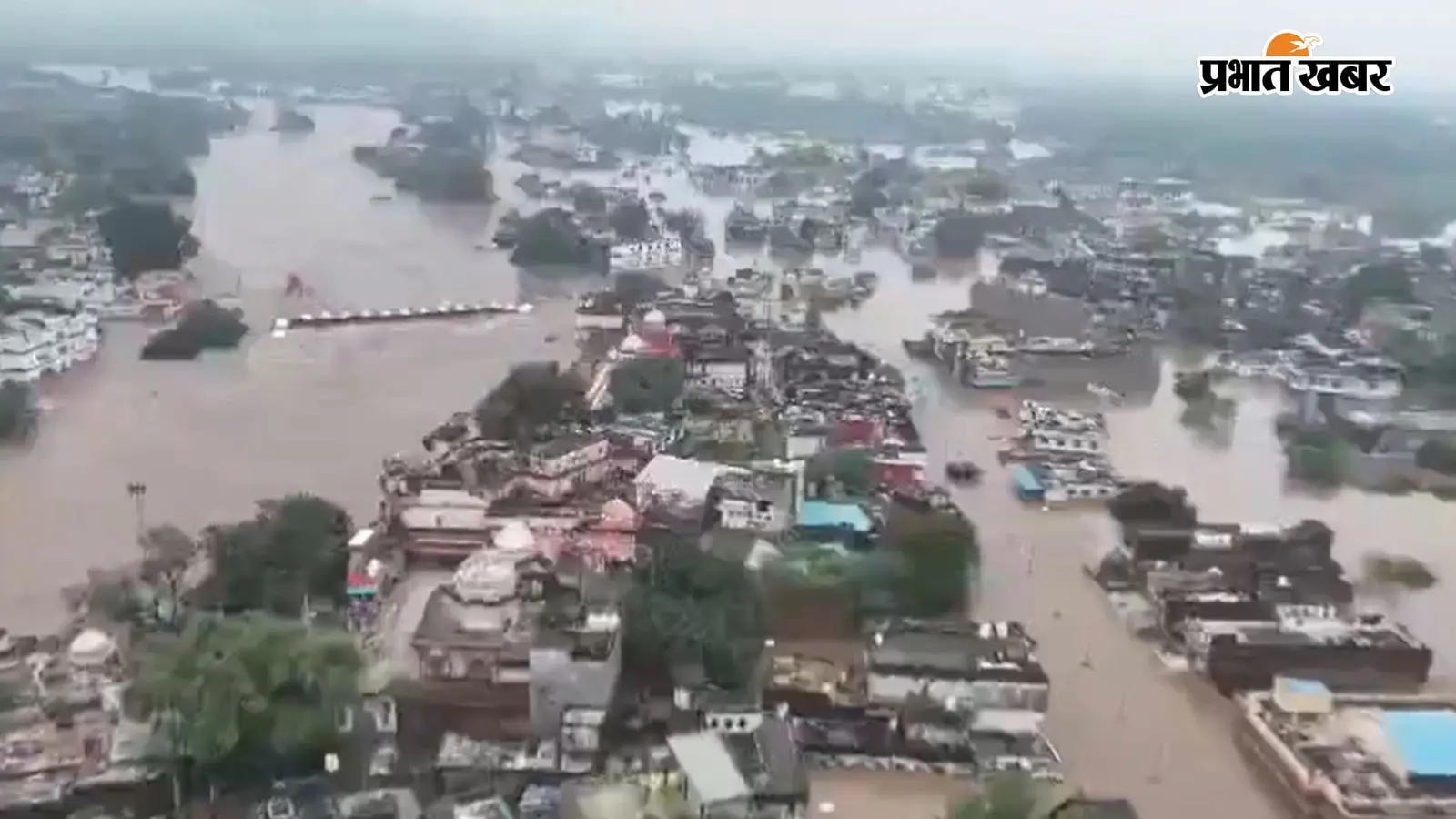 मंदाकिनी ने मचाई ऐसी तबाही, तुलसीदास मंदिर खंडित, हनुमान मंदिर टूटा, चित्रकूट में पानी उतरते ही दिखा खौफनाक मंजर