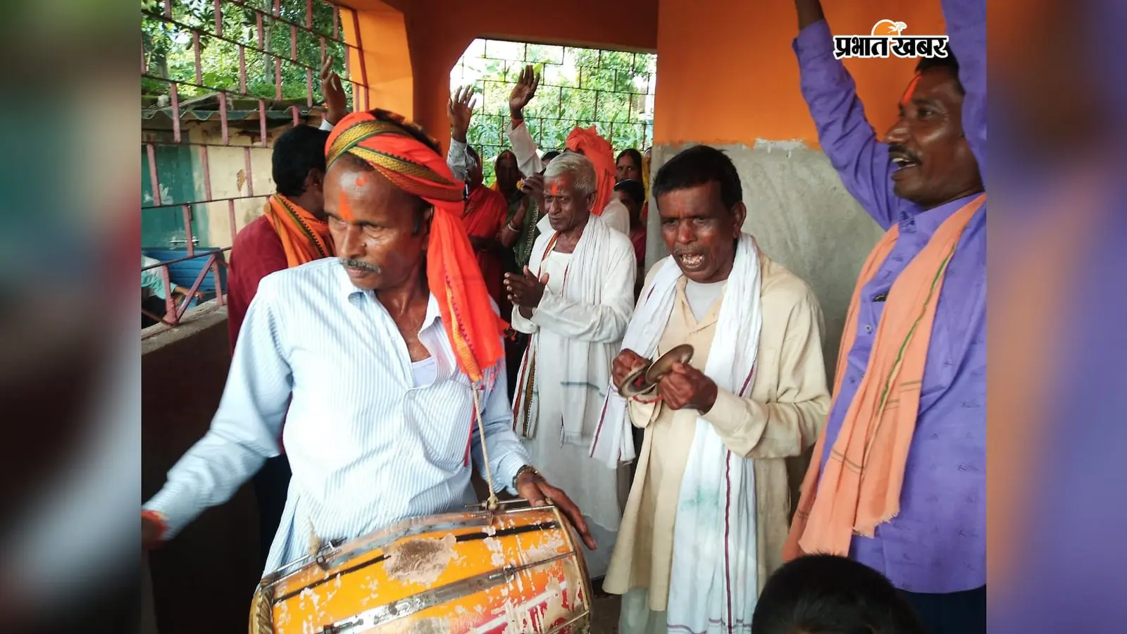 ‘हरे रामा, हरे कृष्णा’ के जयघोष से भक्तिमय हुआ मगनपुर, भंडारे में उमड़े श्रद्धालु