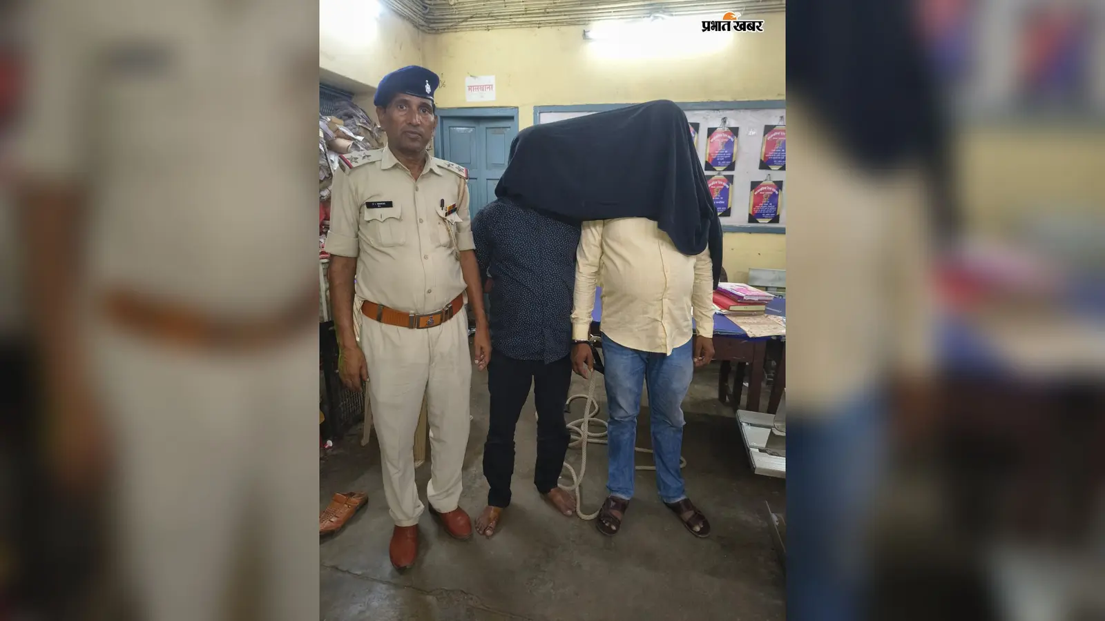 भागलपुर स्टेशन पर अष्टधातु की 1590 ग्राम मूर्ति के साथ वाराणसी के दो तस्कर गिरफ्तार