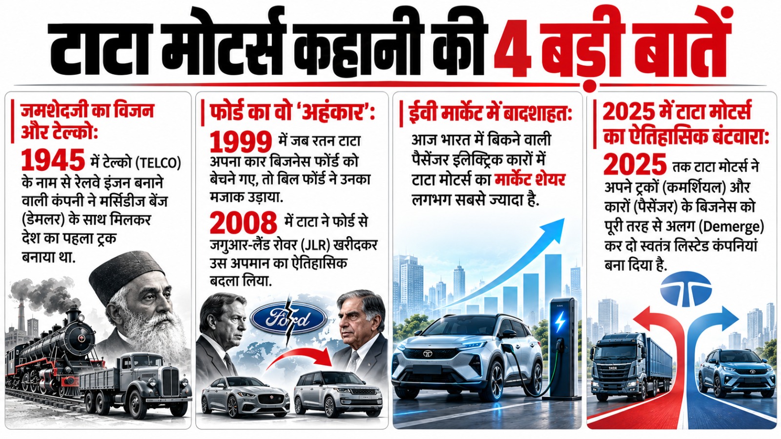 टाटा मोटर्स का सफरनामा