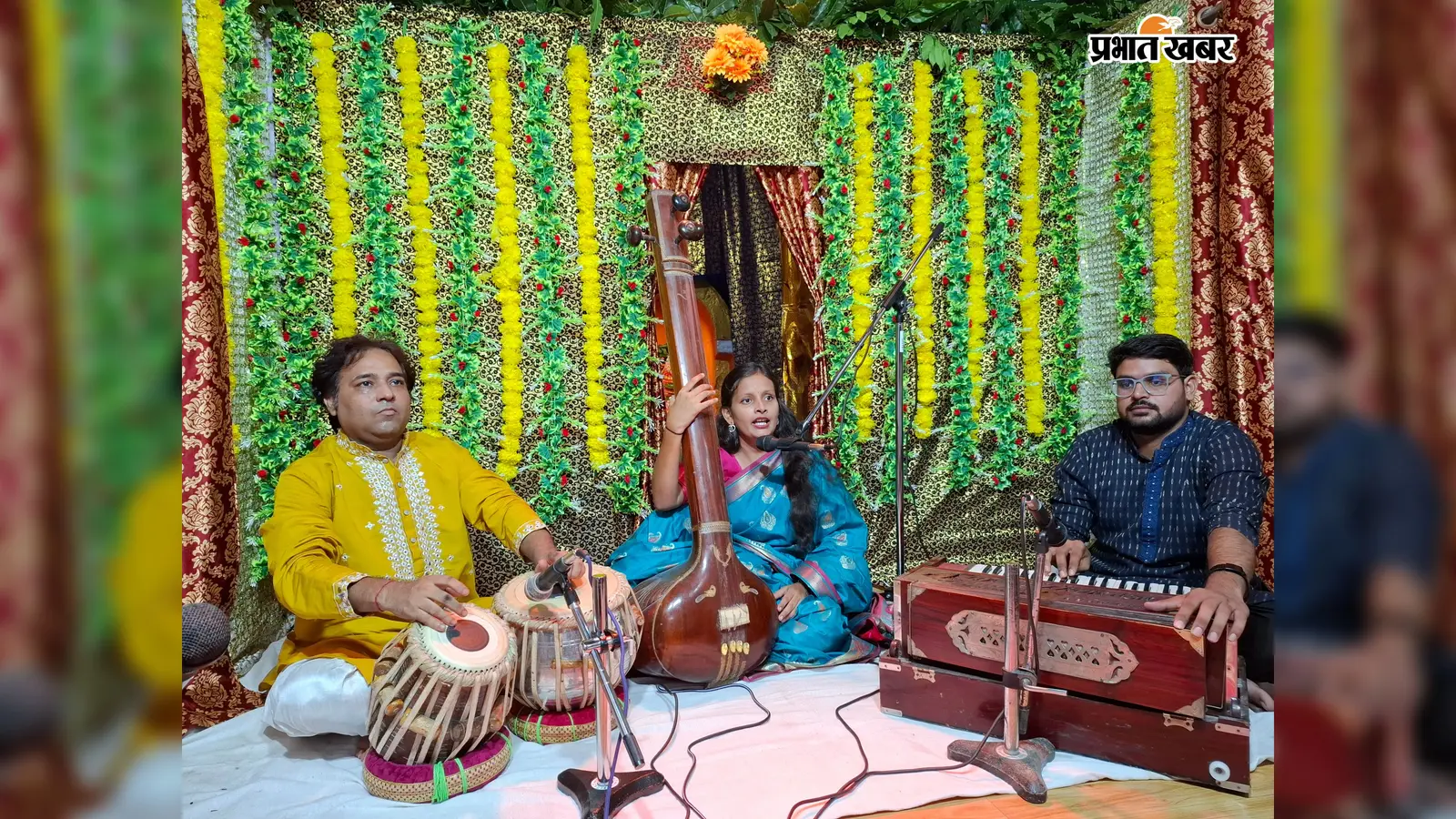 आरा में 113वें श्रीकृष्ण जन्मोत्सव संगीत समारोह का शुभारंभ, शास्त्रीय संगीत और कथक ने बांधा समां