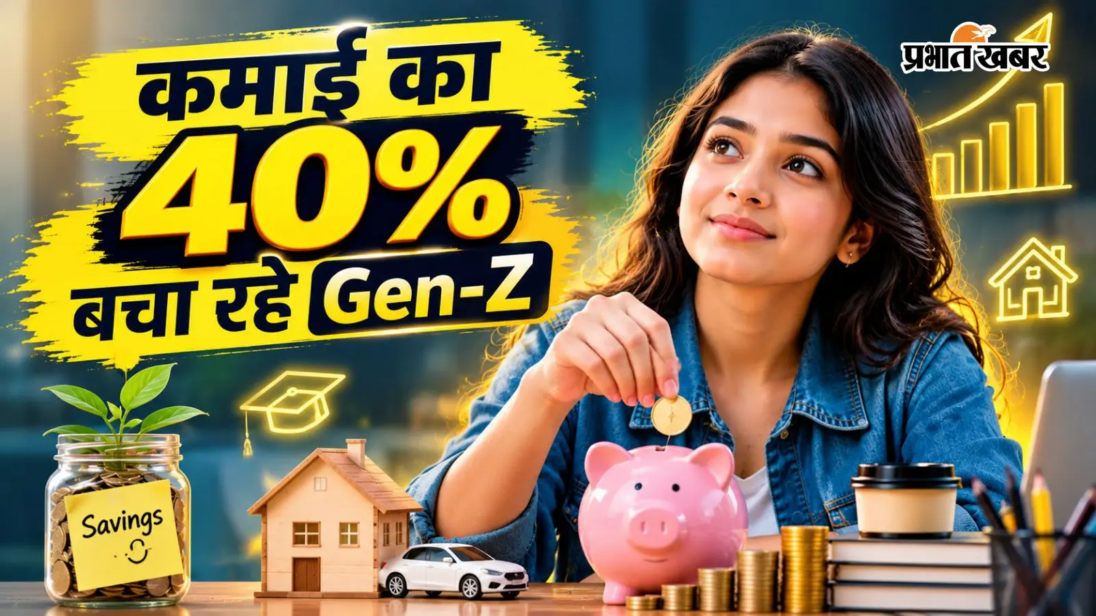 कमाई का 40% बचा रहे Gen-Z : टूटी फिजूलखर्ची की छवि, बचत में नंबर-1