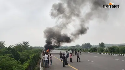 UP में पलभर में बदला भाई-बहन के सफर का मंजर, ऐसा क्या हुआ कि तेज रफ्तार कार में अचानक उठा धुआं… हादसे में एक की मौत