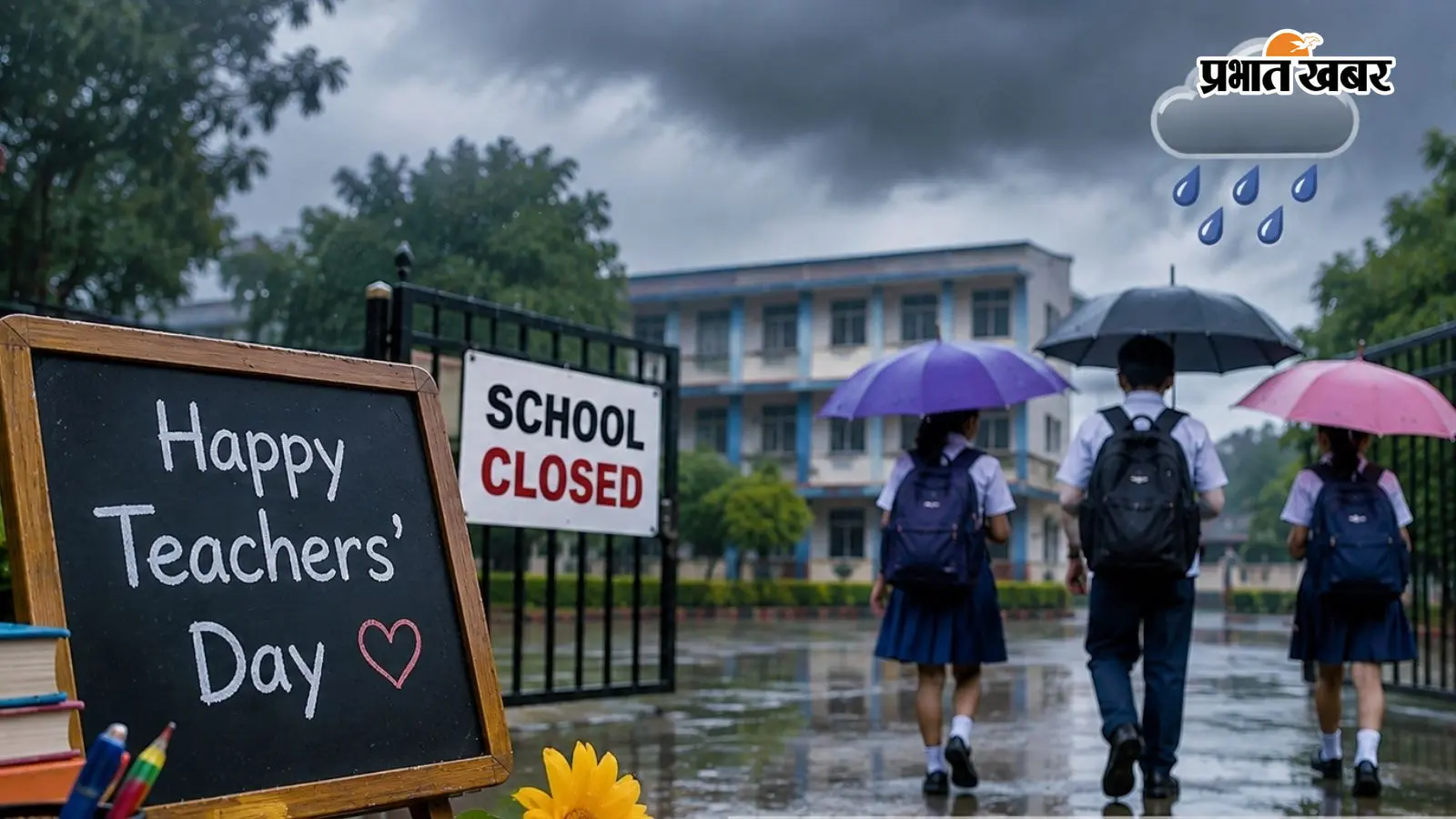 5 सितंबर को नहीं मनेगा शिक्षक दिवस! आगरा में मूसलाधार बारिश के चलते स्कूल बंद, आदेश न मानने वालों पर होगी कड़ी कार्रवाई