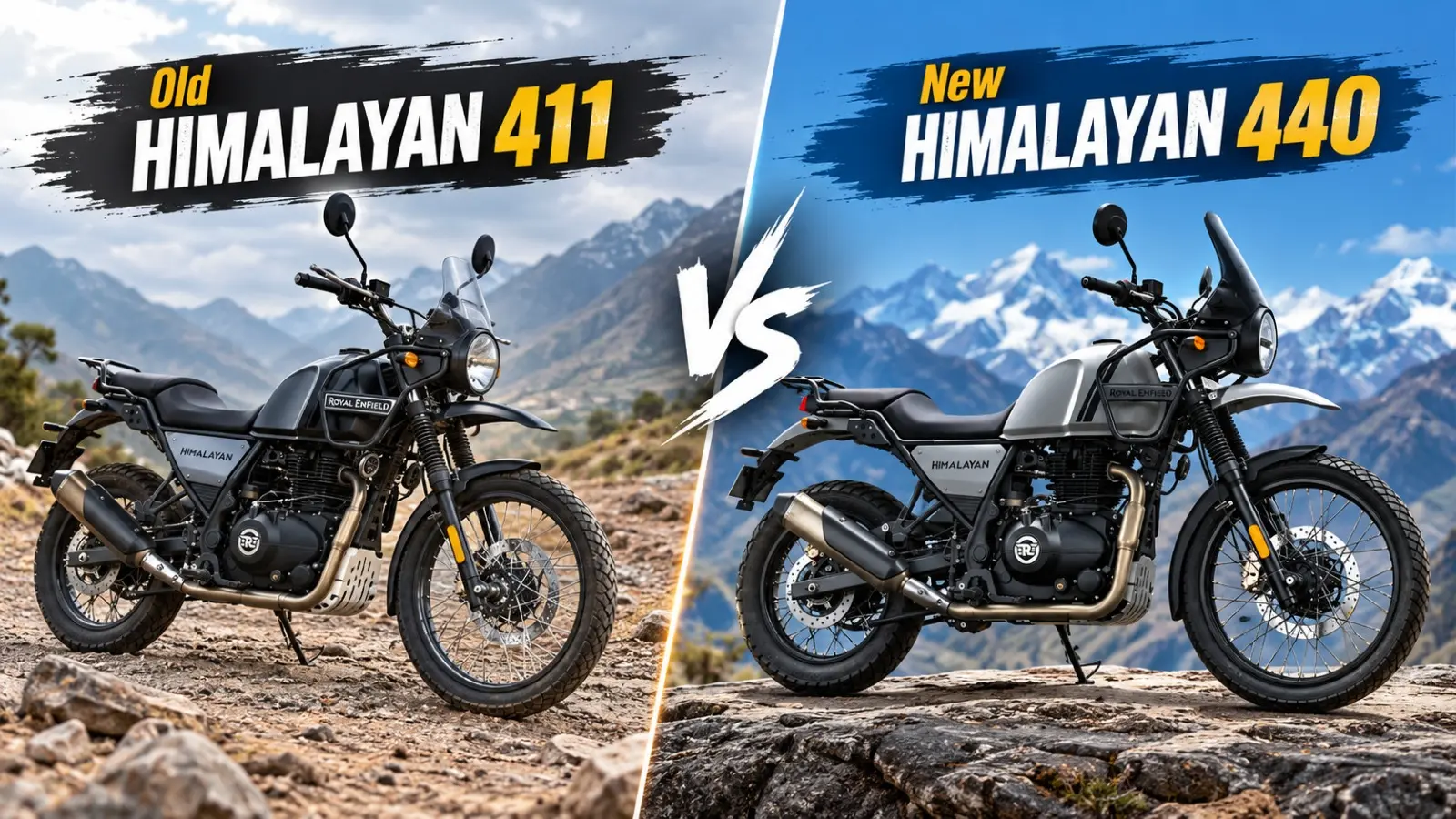 पुरानी हिमालयन 411 से कितनी अलग है नई हिमालयन 440? जानिए पावर, फीचर्स और प्राइस में क्या है अंतर