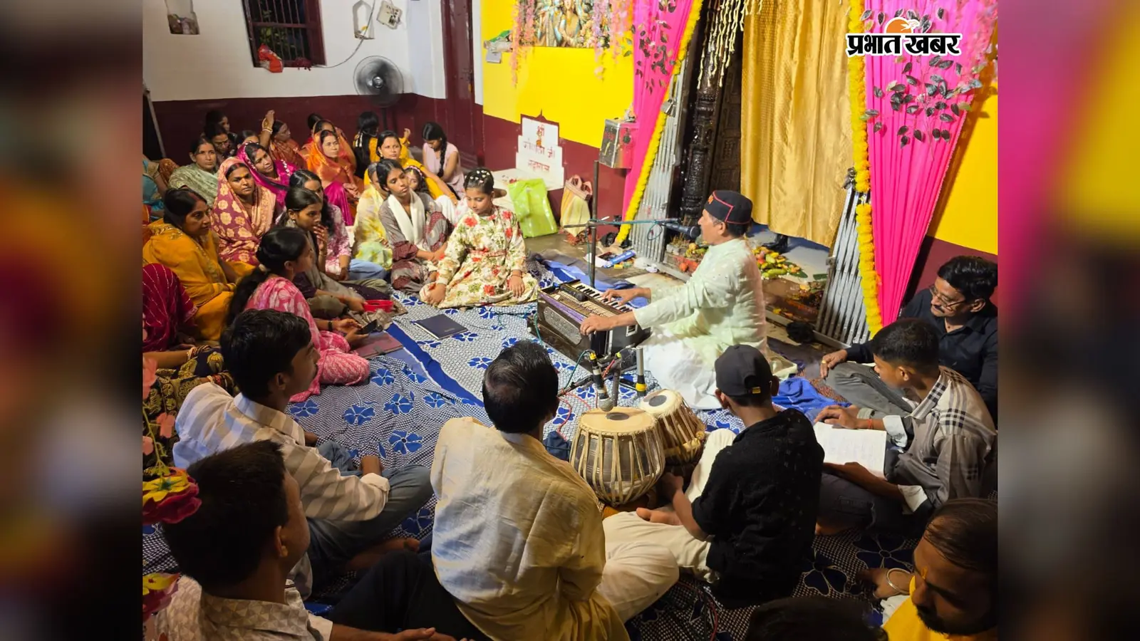 हवेली खड़गपुर में भक्ति और उल्लास के बीच मना जन्माष्टमी, आधी रात गूंजे जय श्रीकृष्ण के जयकारे