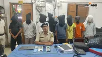 पटना जंक्शन पर मोबाइल चोरी करने वाले गिरोह के आठ सदस्य गिरफ्तार, 8 मोबाइल और लैपटॉप बरामद
