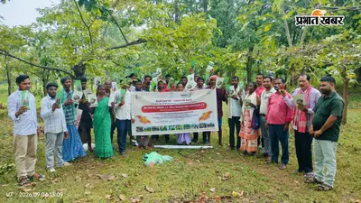 वैज्ञानिक तसर पालन से बढ़ेगा उत्पादन, गोड्डा में किसानों को मिला प्रशिक्षण
