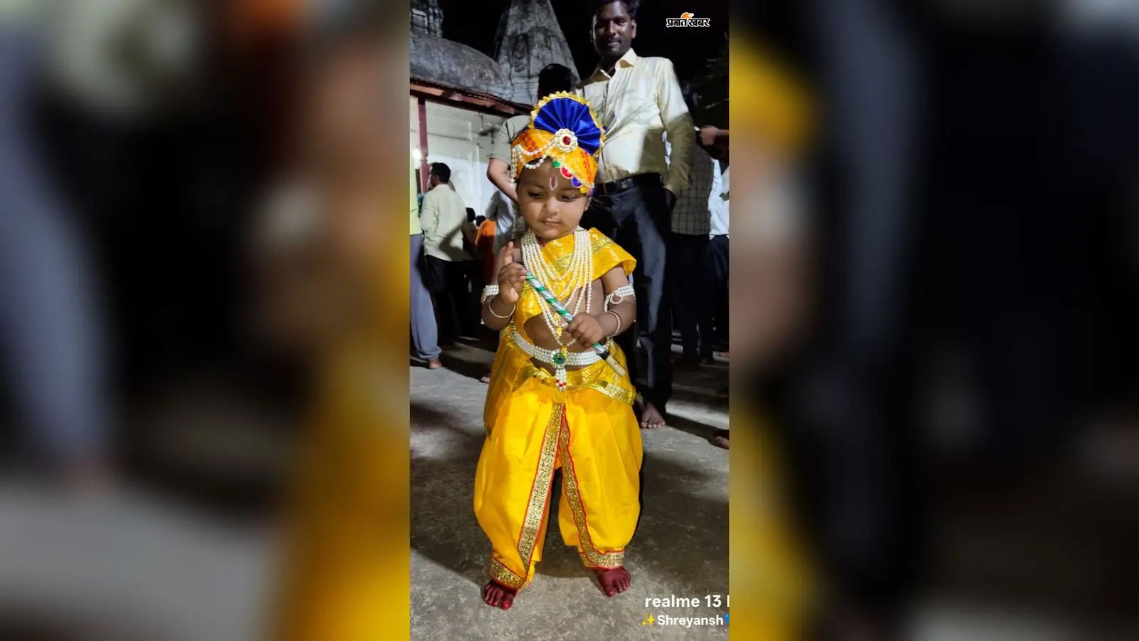 रंका के प्राचीन ठाकुरबाड़ी मंदिर में श्रद्धा-उल्लास से मना जन्माष्टमी