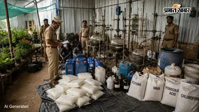 चेहरा कुछ और, कहानी कुछ और… प्रयागराज में फूल-पौधों की नर्सरी की आड़ में चल रही थी ड्रग फैक्टरी, जांच में सामने आया पूरा खेल