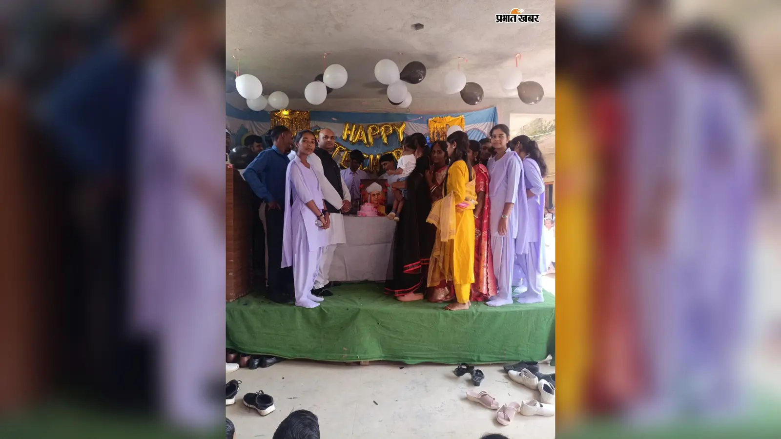 गुरु के बिना ज्ञान अधूरा, जयनगर के शारदा विद्या मंदिर में Teacher's Day पर शिक्षकों का हुआ सम्मान