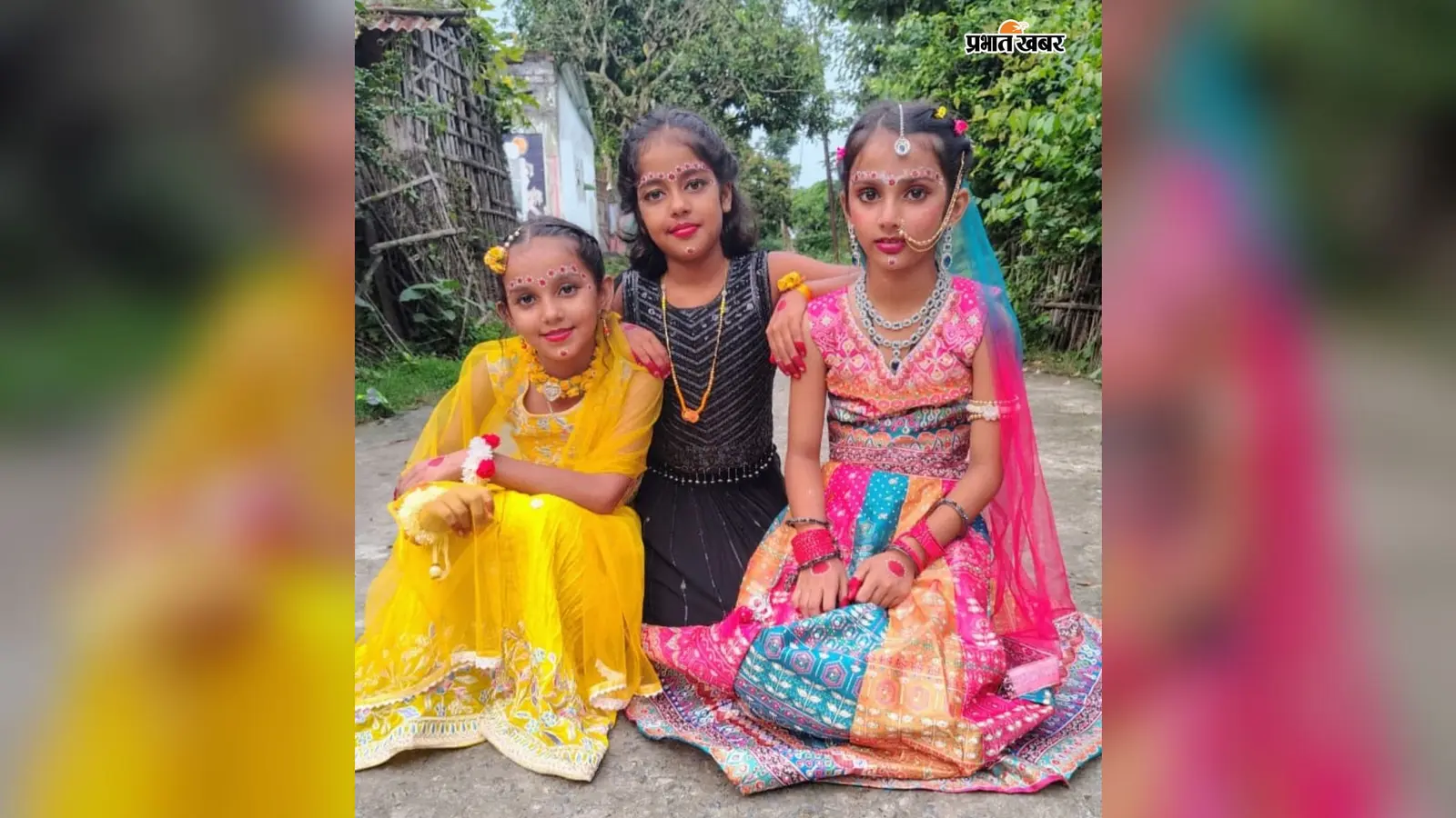 कसबा में जन्माष्टमी पर पूजनोत्सव, राधा-कृष्ण की प्रतिमा बनी आकर्षण का केंद्र