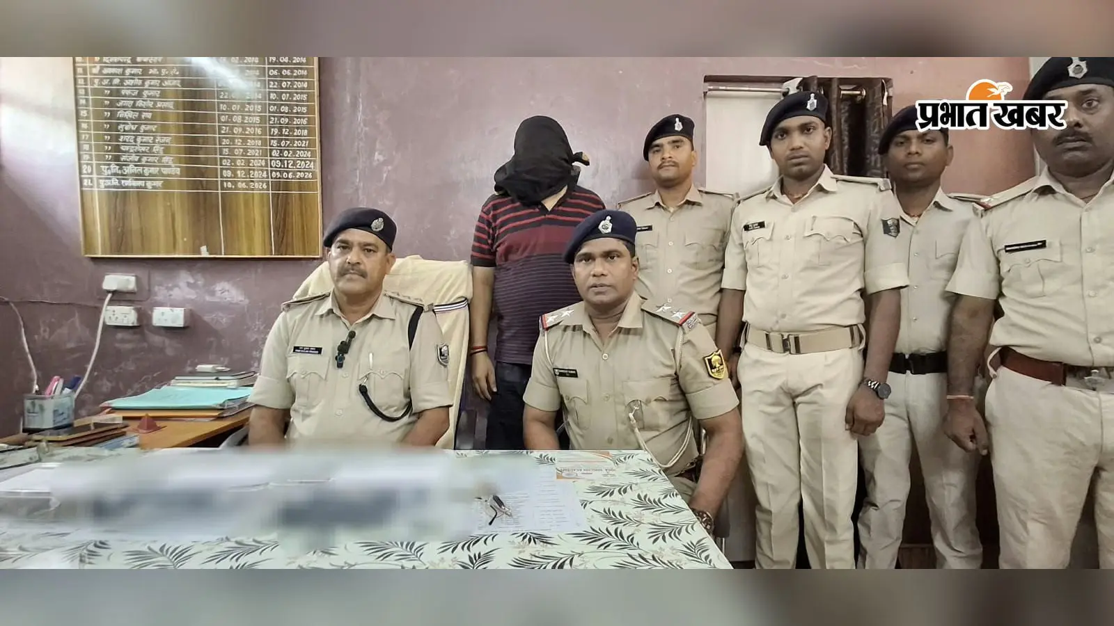 बिहारशरीफ : हरनौत में ब्राउन शुगर की बिक्री की सूचना पर पुलिस का छापा, 28 वर्षीय युवक गिरफ्तार