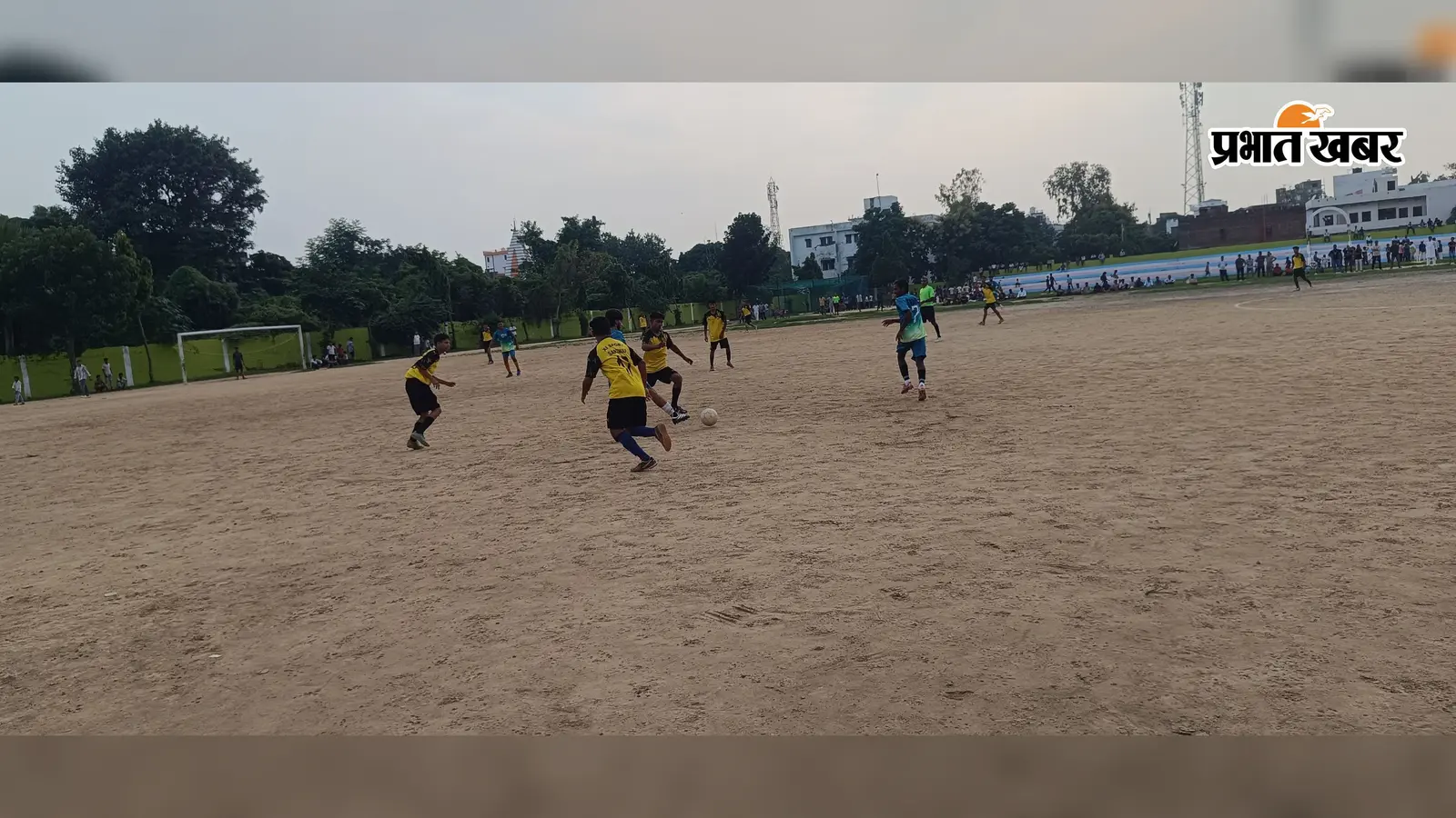 भभुआ के जगजीवन स्टेडियम में कुदरा का दमदार प्रदर्शन, तूफान क्लब को 3-0 से दी करारी शिकस्त
