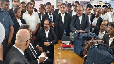 कोडरमा पहुंचे झारखंड हाईकोर्ट के मुख्य न्यायाधीश, सिविल कोर्ट का किया निरीक्षण