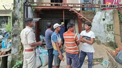 लालपुर में निर्माणाधीन मकान की दीवार ने ली मजदूर की जान, हादसे के बाद मची अफरा-तफरी