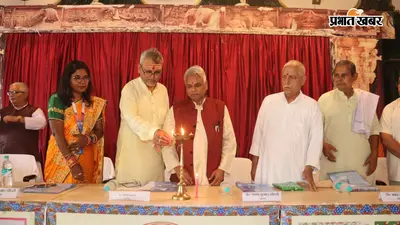संस्कृत विश्वविद्यालय में शिक्षक सम्मान समारोह: कुलपति बोले- विद्यार्थियों के व्यक्तित्व निर्माण में शिक्षक निभाएं भूमिका