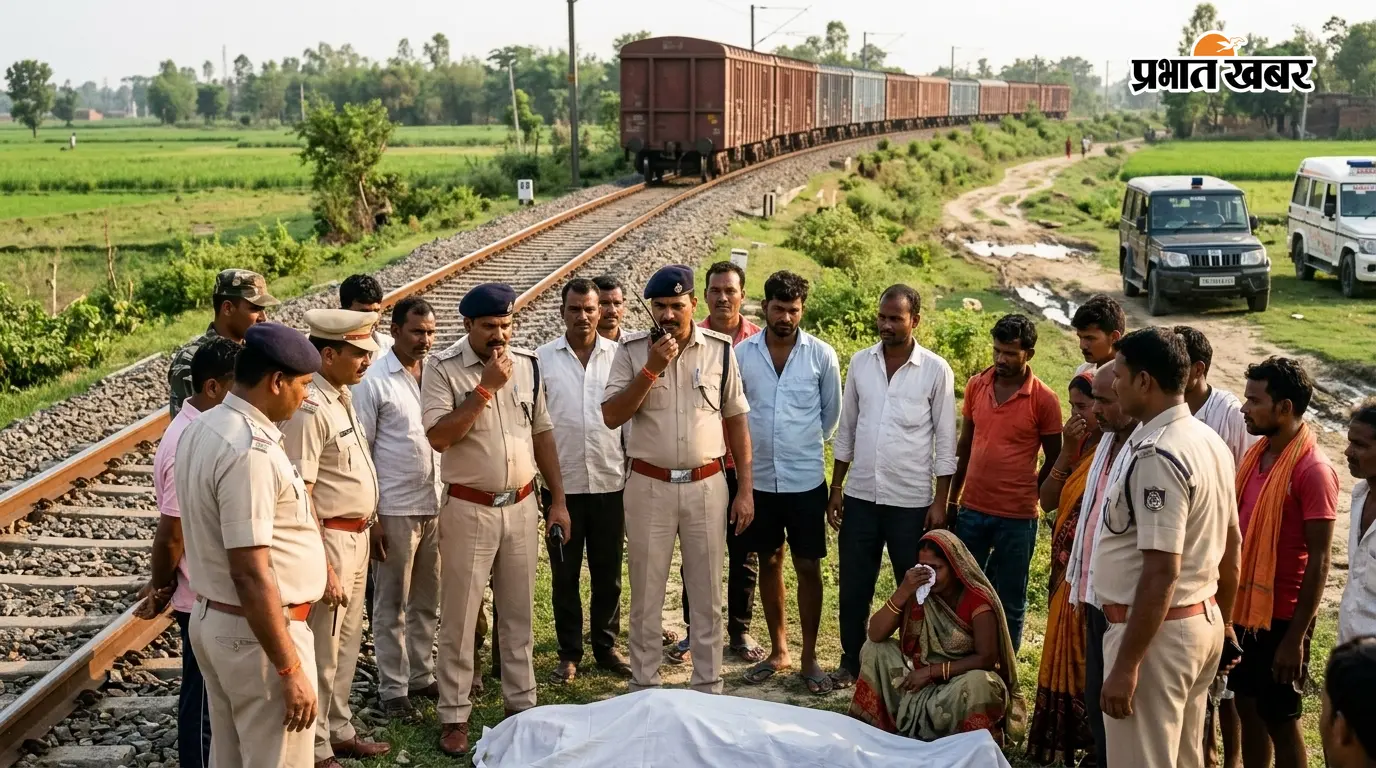 सीवान में ट्रेन की चपेट में आने से 60 वर्षीय महिला की मौत, खेत जाने के दौरान हुआ हादसा