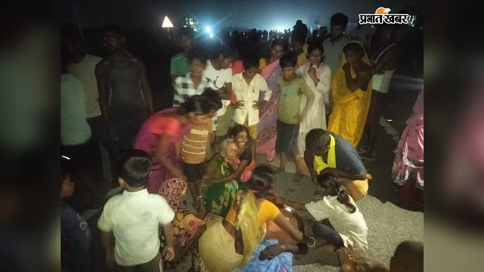 रॉन्ग साइड से आ रही तेज रफ्तार बाइक ने बुजुर्ग ठेला चालक को कुचला, मौत; NH-22 जाम