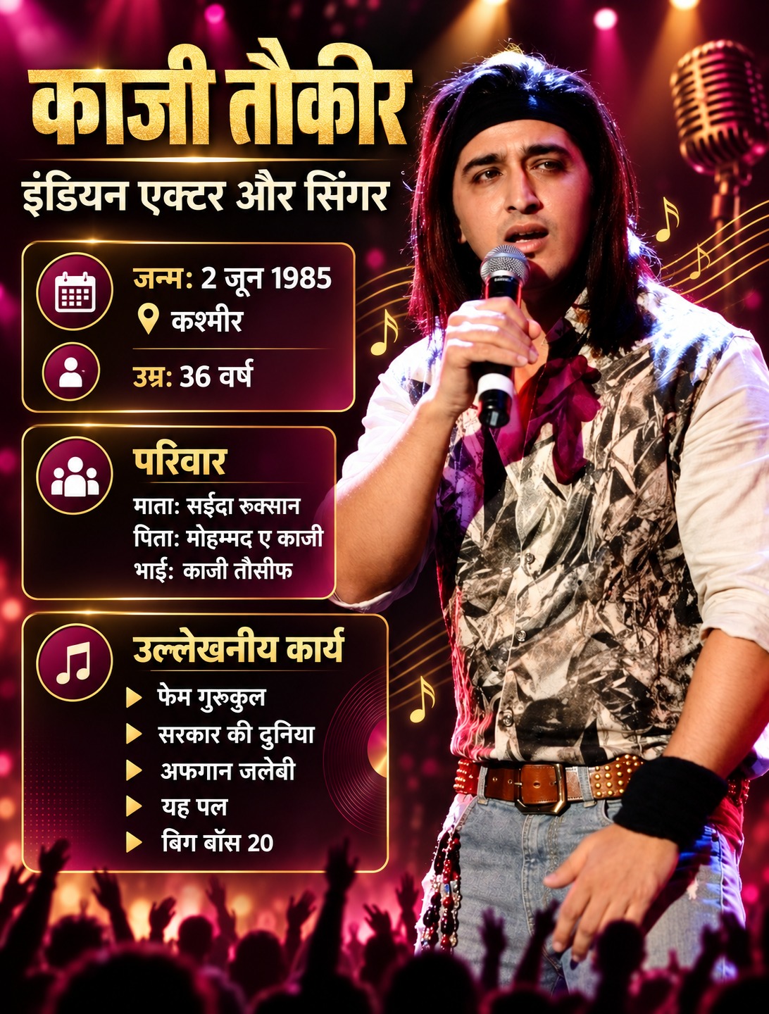 काजी तौकीर, फोटो इंस्टाग्राम