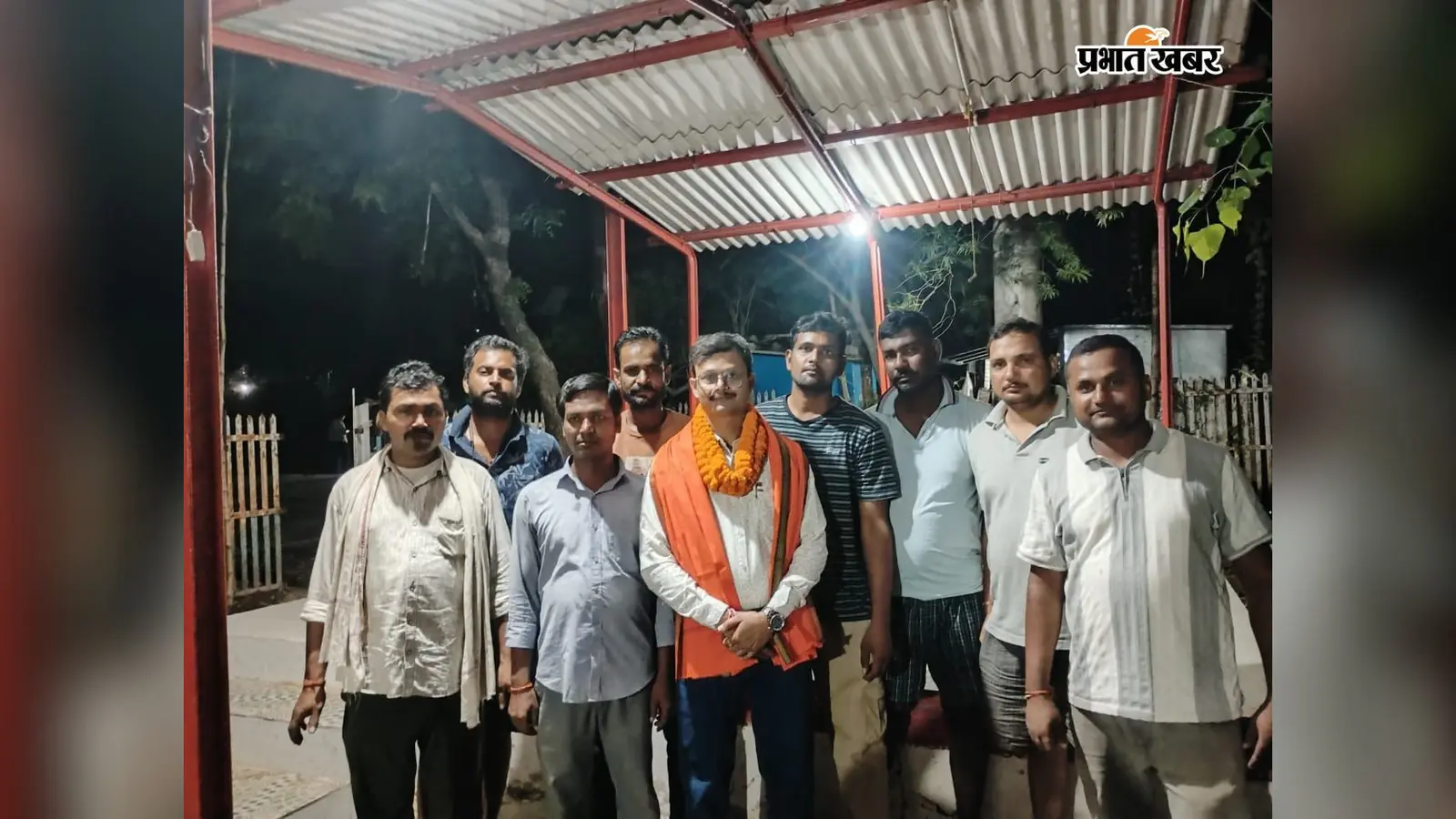 मेरालग्राम स्टेशन से विदा हुए नितेश, सरल व्यवहार और कर्तव्यनिष्ठा को ग्रामीणों ने किया याद