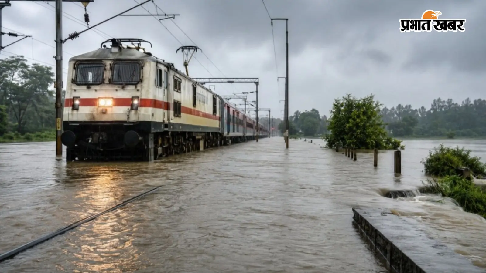 बाढ़ के कारण इस रूट पर चलने वाली 10 ट्रेनें रद्द, घर से निकलने से पहले देखें सभी के नाम और नंबर