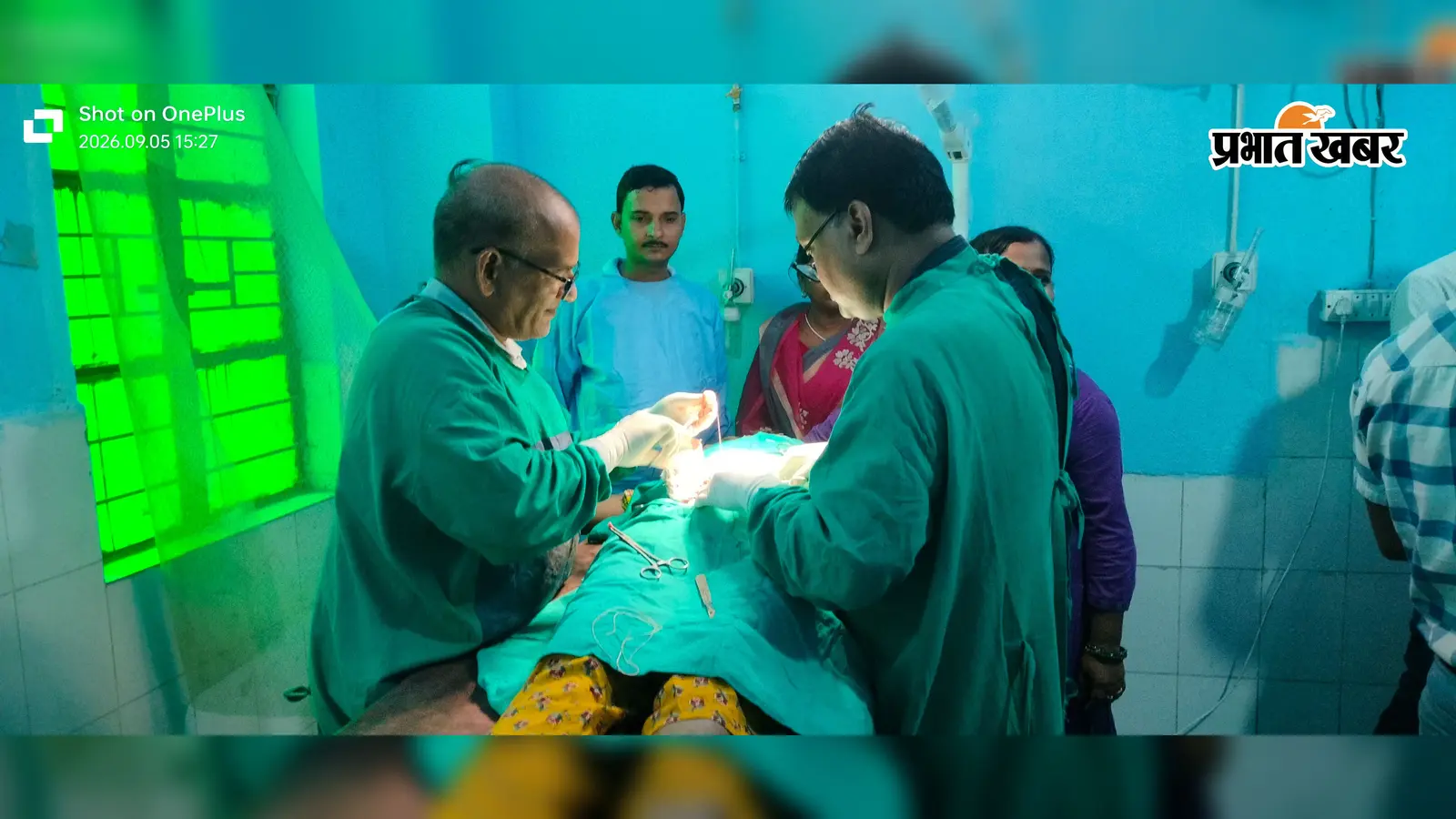 सलखुआ सीएचसी में महिला बंध्याकरण शिविर, 35 महिलाओं का सफल ऑपरेशन