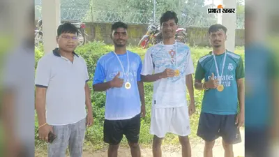 कामडारा में तैराकी प्रतियोगिता का रोमांच, उत्सव ने जीता पहला स्थान
