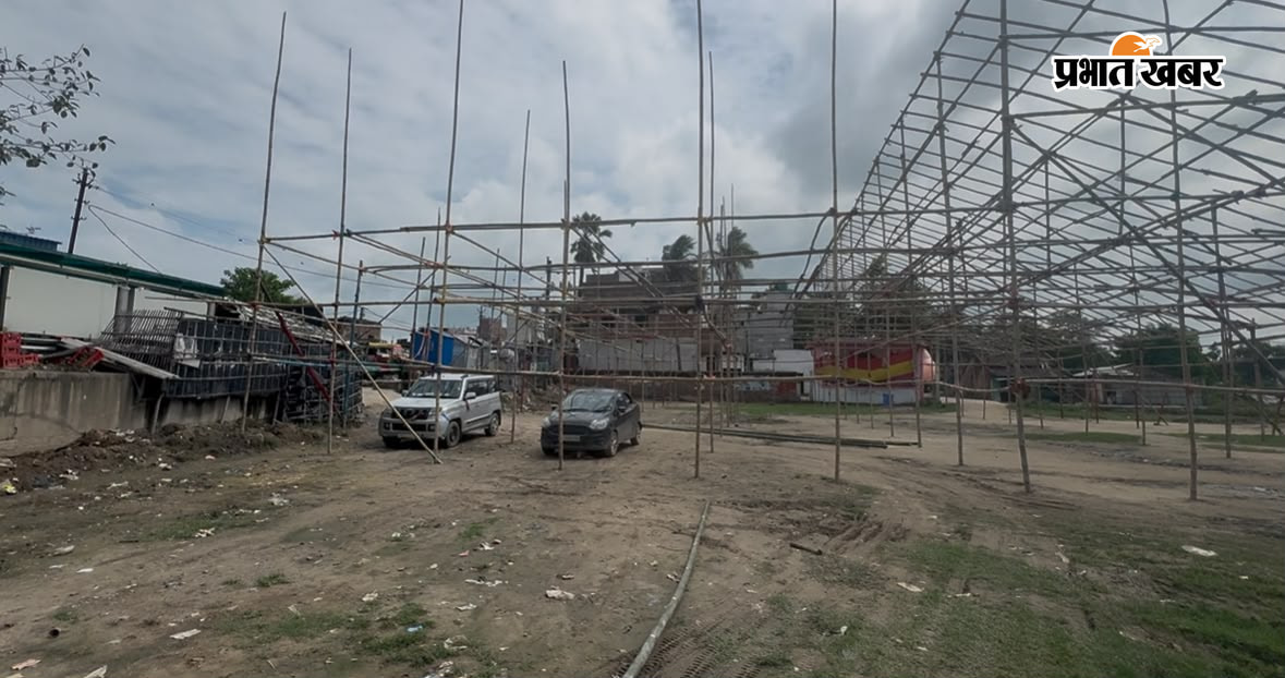 युद्ध स्तर पर गणेश महोत्सव को लेकर तैयारियां | Prabhat Khabar Network