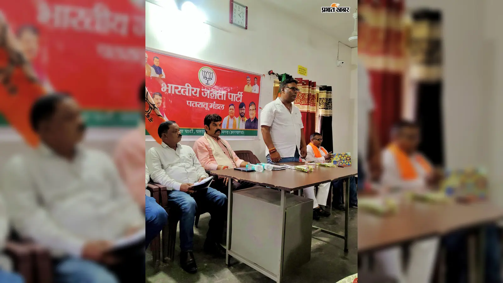 BJP ने पतरातू में बूथ मजबूत करने पर दिया जोर, SIR और मतदाता सूची पर हुई चर्चा
