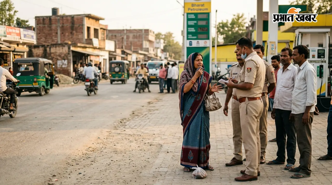 सीवान में पेट्रोल पंप के पास महिला से दिनदहाड़े छिनतई, बाइक सवार बदमाश 20 हजार रुपये और मोबाइल लेकर फरार