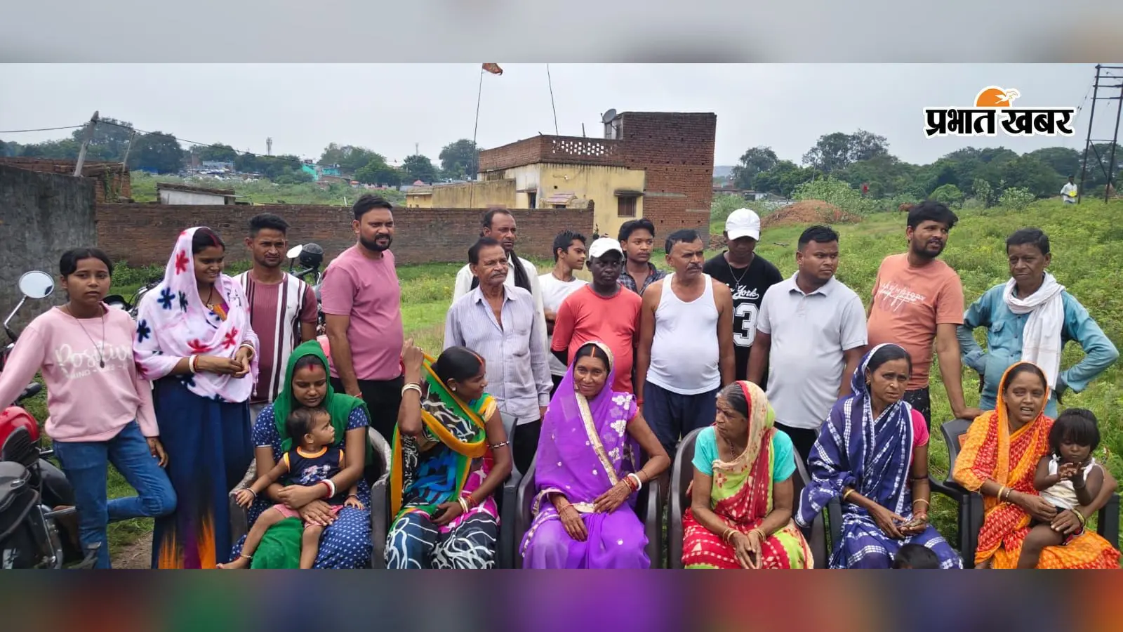 लकड़का छह नंबर में भू-धंसान से दहशत, रैयतों ने BCCL से मांगा मुआवजा और तत्काल पुनर्वास